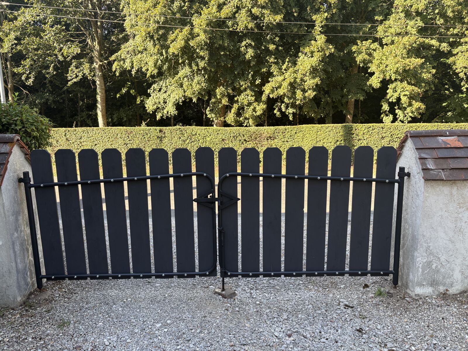 Handmade timber gate, personal project